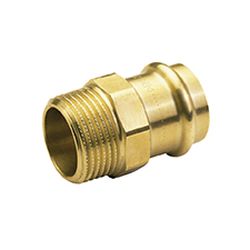 B Press Water Straight Male Connector