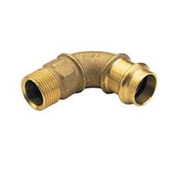 B Press Water 90° Bend With Male Thread