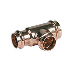 B Press Water Tee Reduced End and Branch