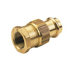 B Press Female Straight Union Connector