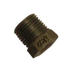 Black Malleable Iron 1.1/4" x 1" Hexagon Bush