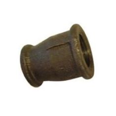 Black Malleable Iron 1.1/4" x 1" Reducing Socket Coupler