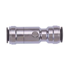 John Guest Speedfit Brass Chrome Plated Service Valve 22mm