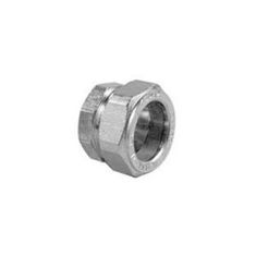 Chrome Compression 15mm End Cap