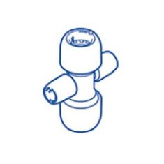 Hepworth Hep20 Two Port 22mm x 10mm All Socket