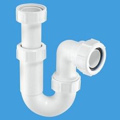 McAlpine ASE10 2" Tubular Adjustable Swivel 'P' Trap 75mm Water Seal