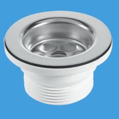 McAlpine BSW10P 1½" Centre Pin Bath Waste With Plug