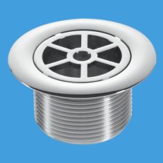 McAlpine STW70CP 1½" x 70mm Standard Waste With Grid Chrome Plastic