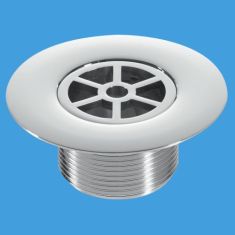 McAlpine STW85CP 1½" x 85mm Standard Waste With Grid Chrome Plastic