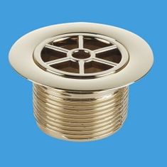 McAlpine STW85GP 1½" x 85mm Standard Waste With Grid Gold Plastic