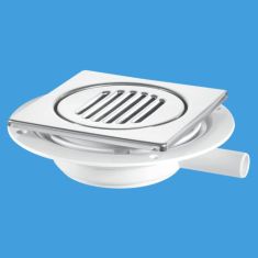 McAlpine USG1-T150SS Tile Or Stone Floor Untrapped Gully Stainless Steel