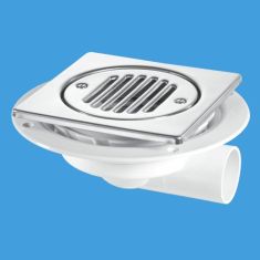 McAlpine USG3T6SS Tile Or Stone Floor Untrapped Gully Stainless Steel