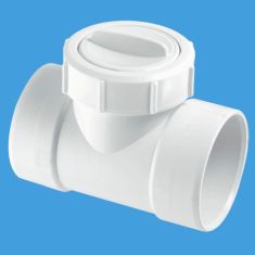 McAlpine Z28M-NRVS 2" In Line Non Return Valve Solvent Weld