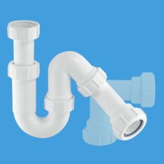 McAlpine ZP10 2" Tubular Swivel All In One Trap 75mm Water Seal