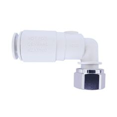 JG Speedfit Plastic Angle Service Valve W Connector 15mm x 1/2"