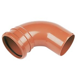 FloPlast Drainage Single Socket Bends