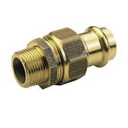 Water Male Straight Union Connector