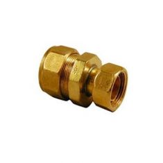 Compression 22mm x 3/4" Straight Tap Connector