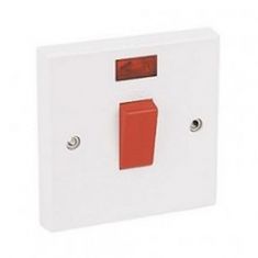 Double Pole 45 Amp Switch With Neon