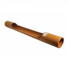 FloPlast D870 110mm Underground Drainage Channel Access Pipe 1.5 Meter