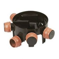 FloPlast D900 Underground Drainage Large Inspection Chamber 5 Flexible Inlets