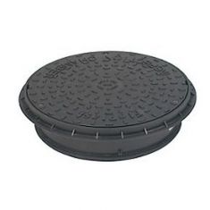 FloPlast D931 Underground Drainage Plastic Cover And Frame Restricted Access