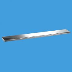 McAlpine COV600-P 600mm Channel Drain Polished Stainless Steel Cover Plate