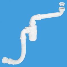 McAlpine FLEXKIT1 Adjustable Height Sink/Basin Plumbing Kit 1½" And 1¼" Sink Trap