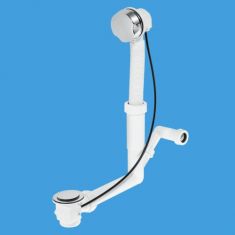 McAlpine PUBX-SP 1½" Pop-Up Bath Waste And Overflow With 19/22mm Connection