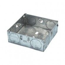 1 Gang 25mm Flush Metal Back Box