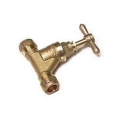 Wessex Brass 15mm Compression Stopcock