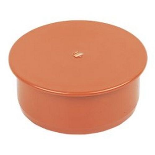 FloPlast D296 110mm Underground Drainage Socket Plug ukhps.co.uk