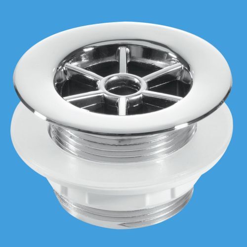 McAlpine CWS5 1½" Backnut Shower Waste Chrome Plated Plastic ukhps.co.uk