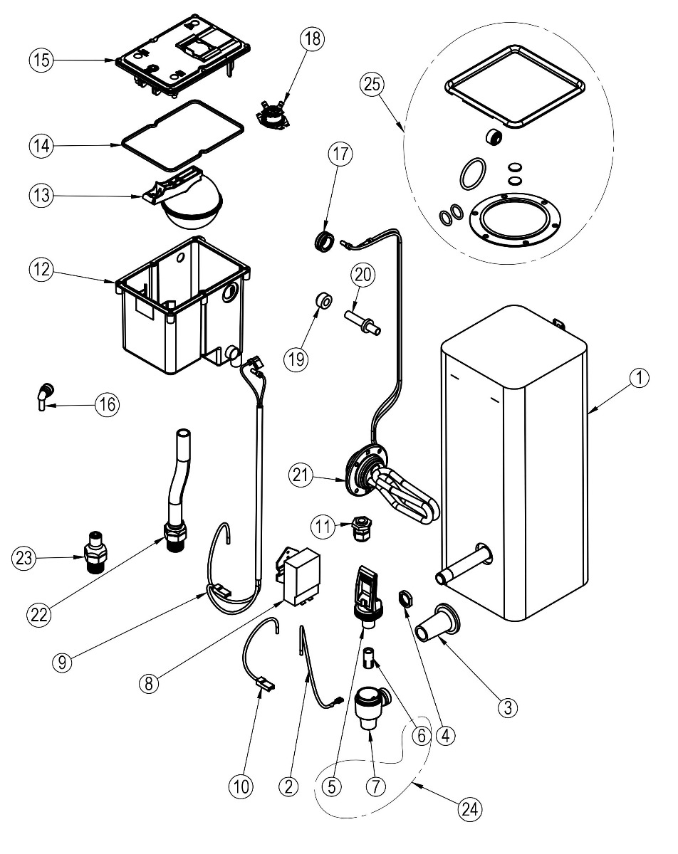 Identify Which Zip EconoBoil HS505 305542 Parts You Need ukhps.co.uk